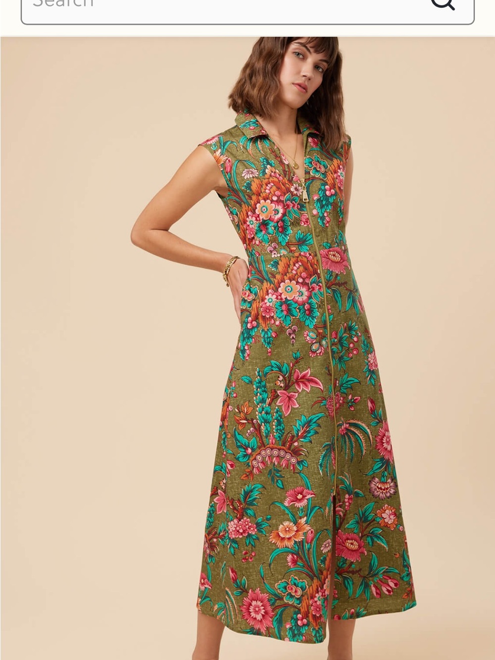 Spartina Lainey Shirt Dress Bridge Street Olive